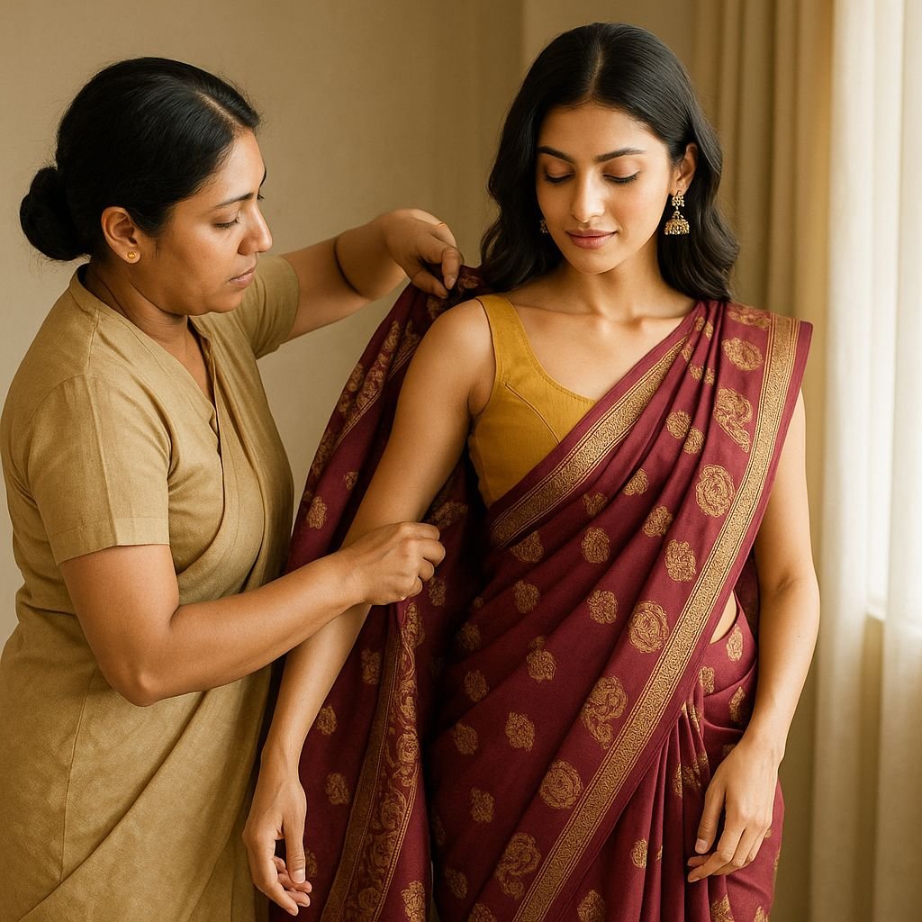 Saree Draping