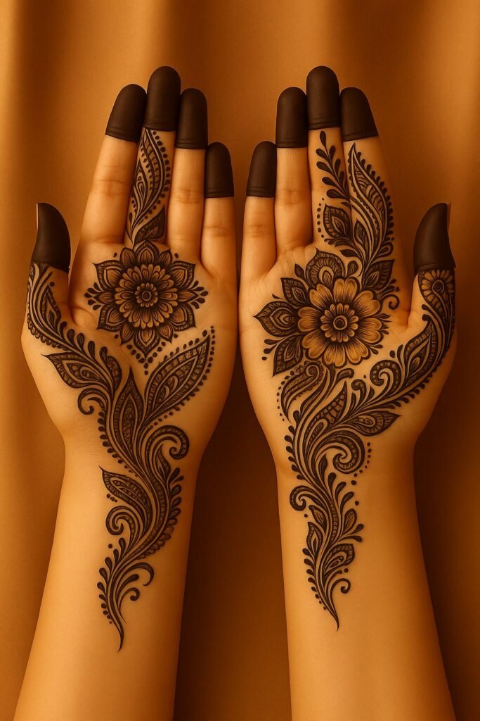 Indo-Arabic Mehndi