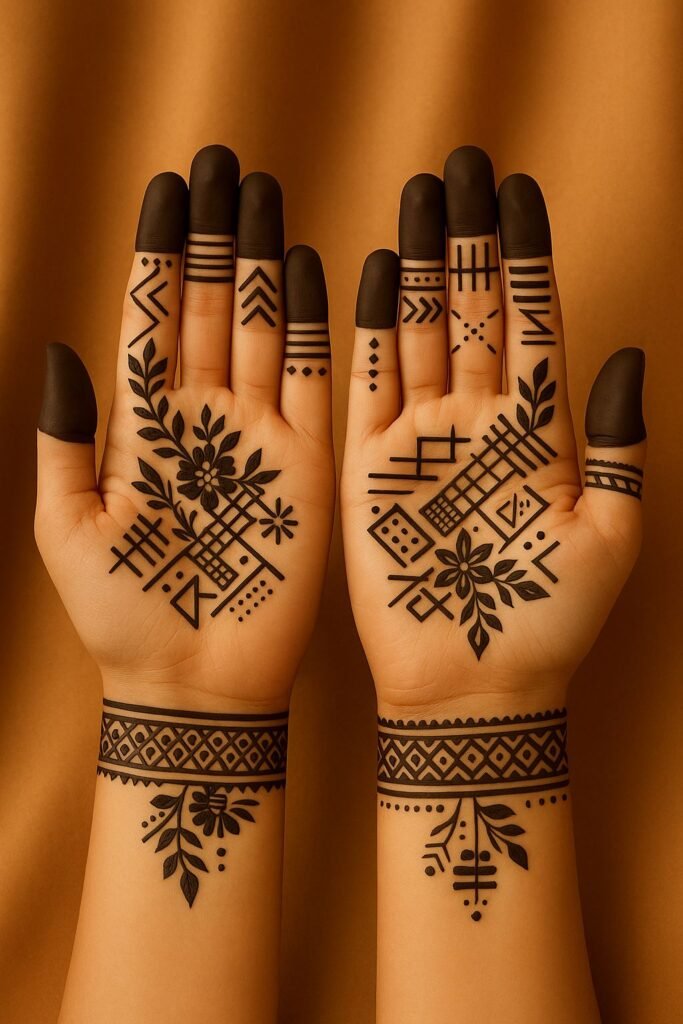 Modern Fusion Mehndi