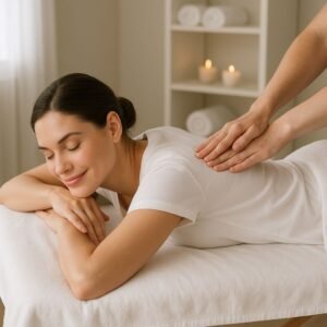 Full body massage service at home